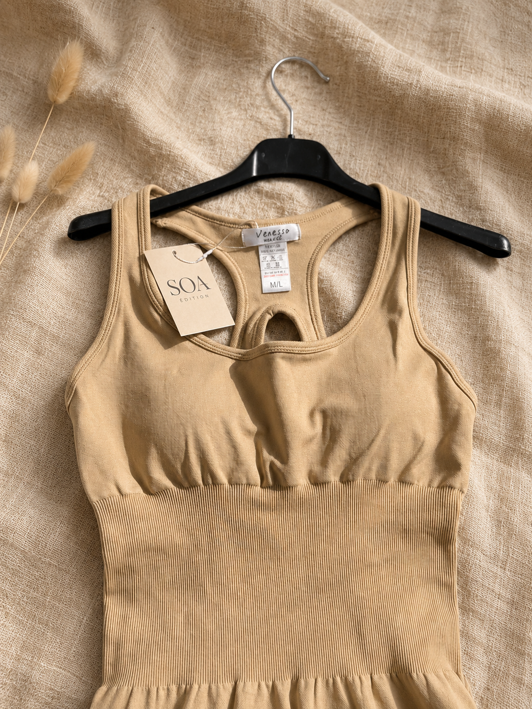 Combishort Sculptant Sans Coutures Beige