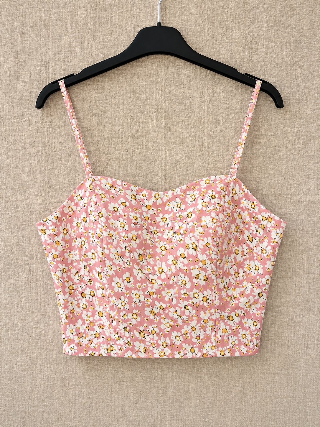Ensemble fleuri bleu pastel