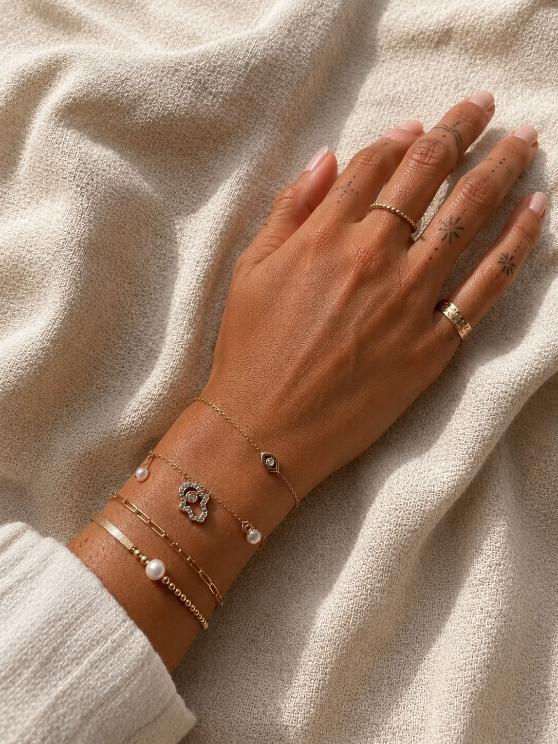 Bracelet Charms Doré