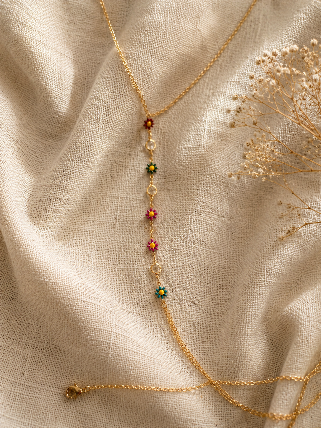 Collier de Corps Fleurs