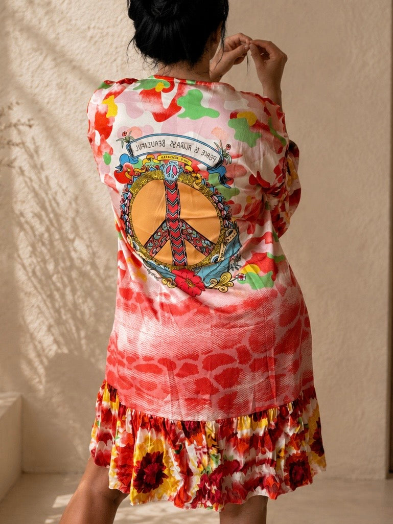 SOA Selected | Robe Fleurie Made in Italy Femme
