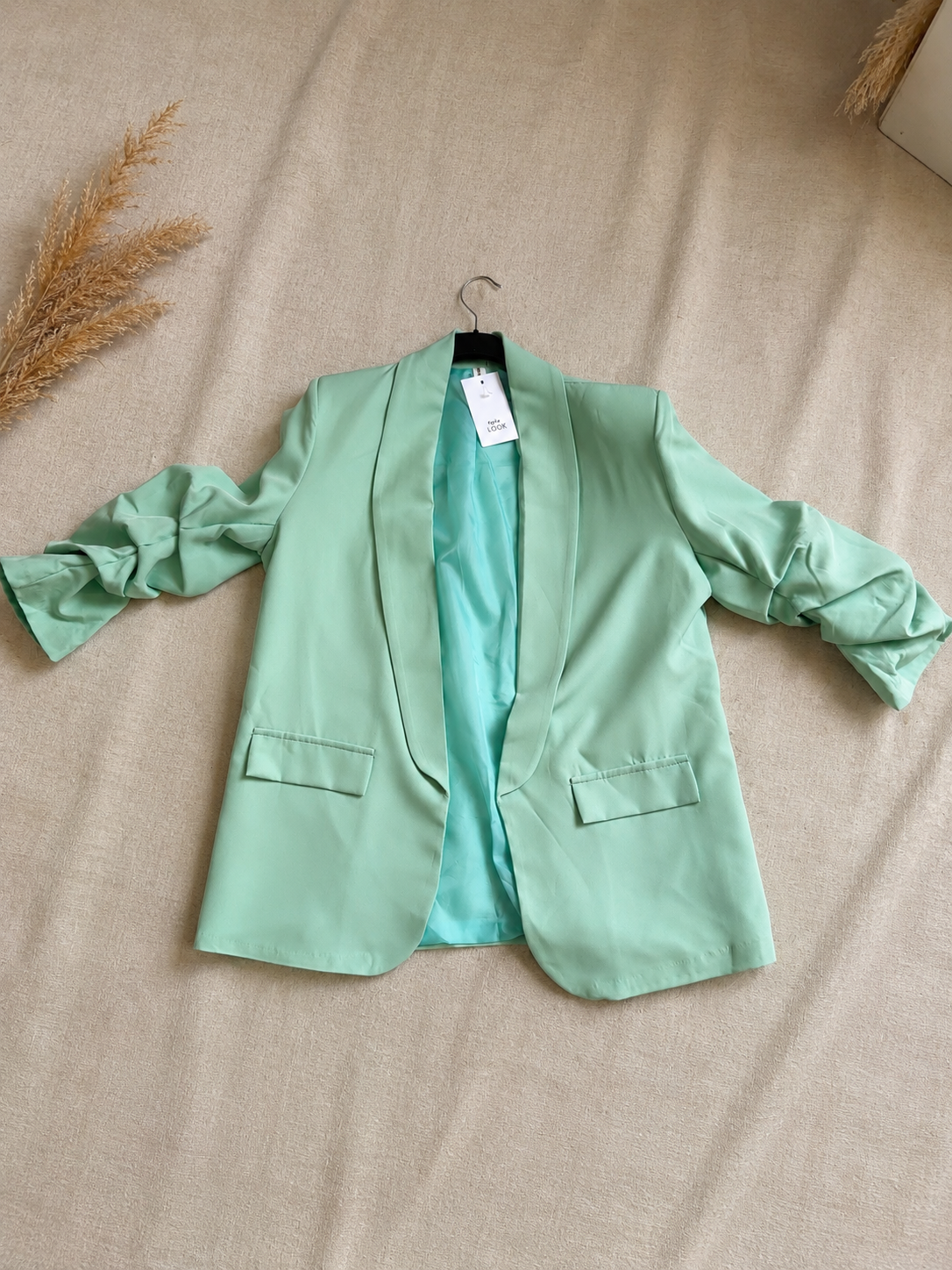Blazer vert menthe oversize