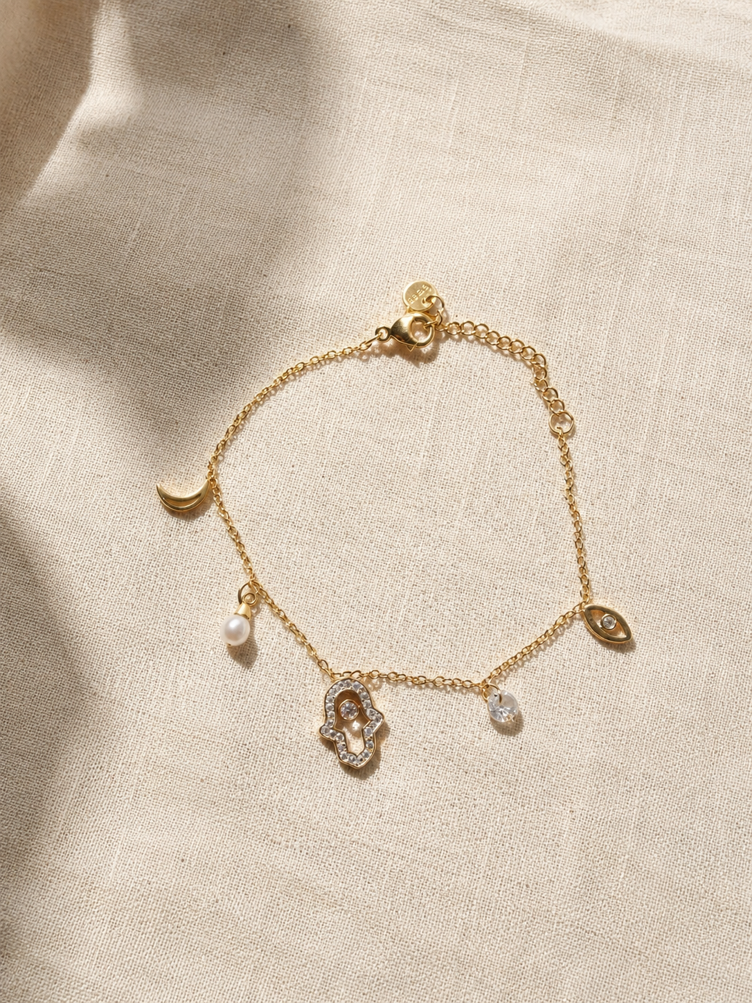 Bracelet Charms Doré