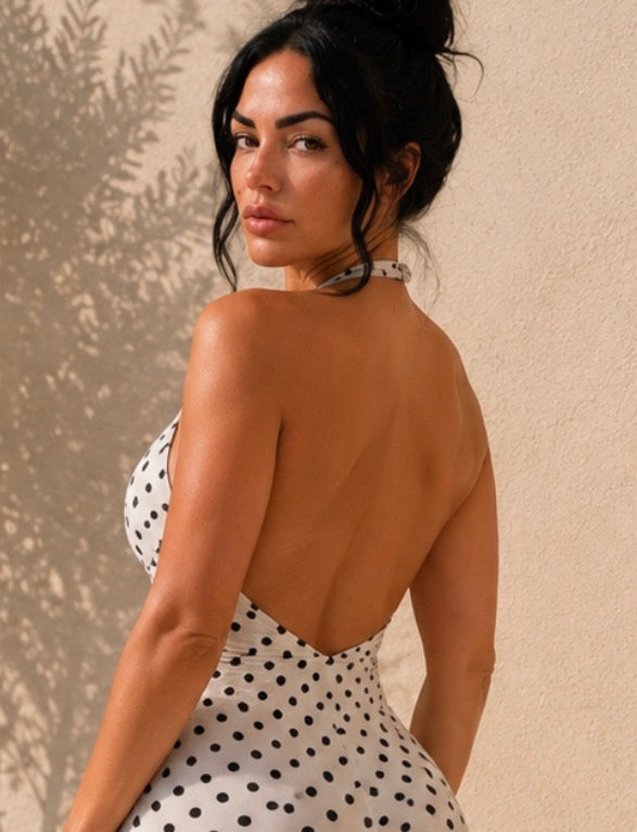 Ensemble à Pois Bohème Femme