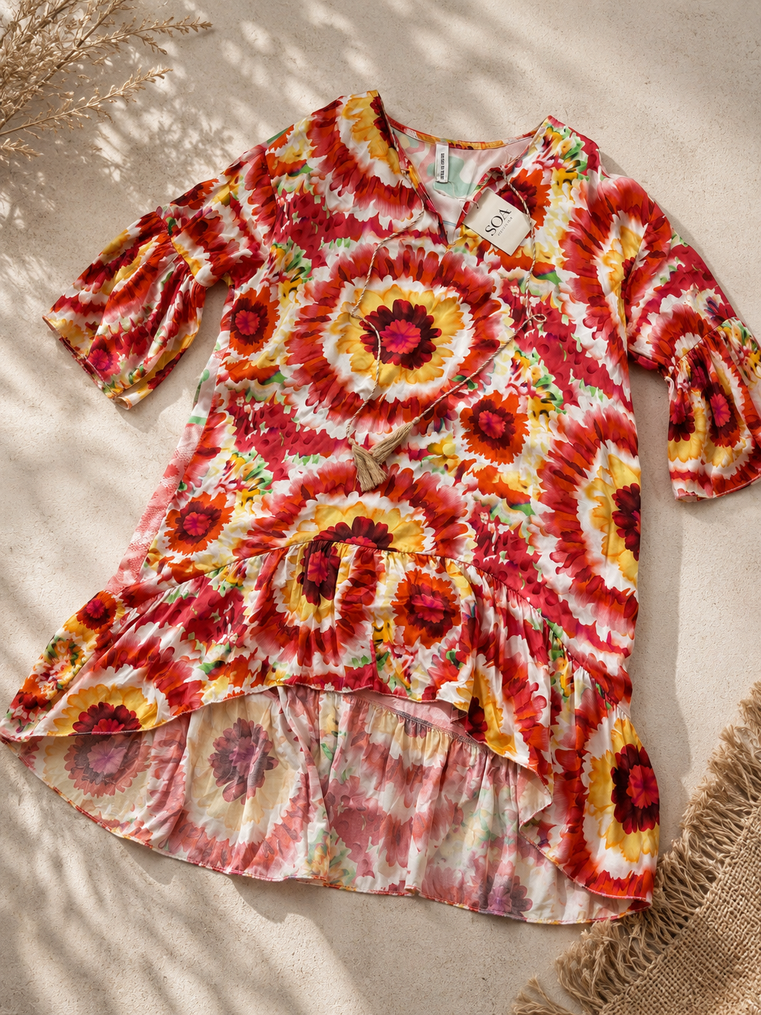 SOA Selected | Robe Fleurie Made in Italy Femme