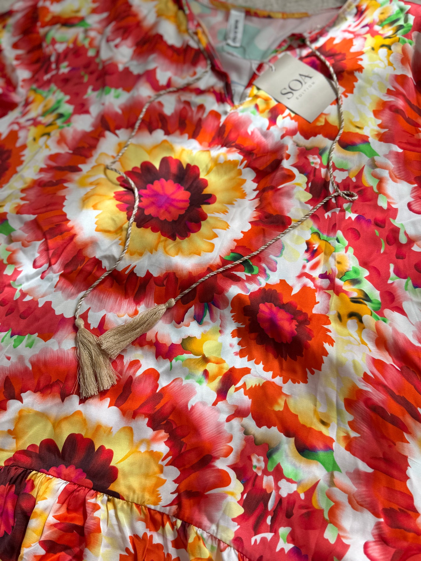 SOA Selected | Robe Fleurie Made in Italy Femme