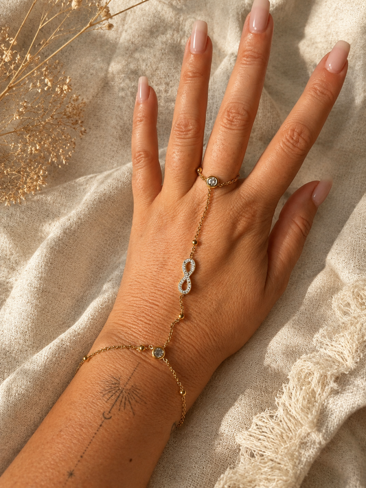 Bracelet de Main Infini Femme