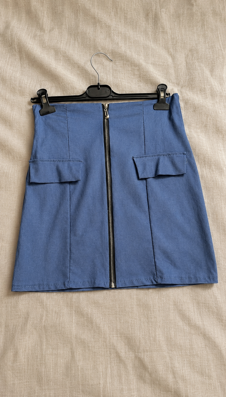 Jupe Mini Cargo Zip