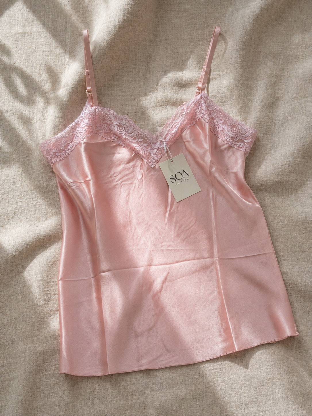 Caraco Satin Dentelle Femme
